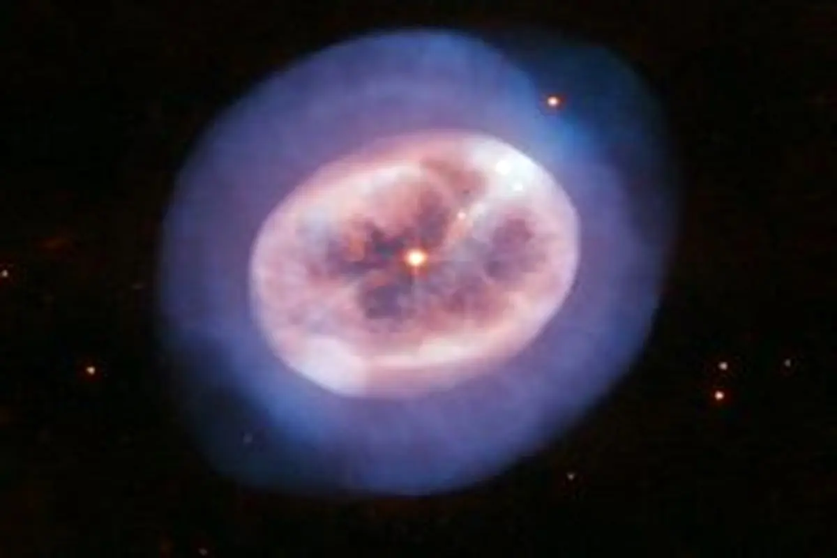تصویر هابل از گاز‌های اطراف یک ستاره سالخورده