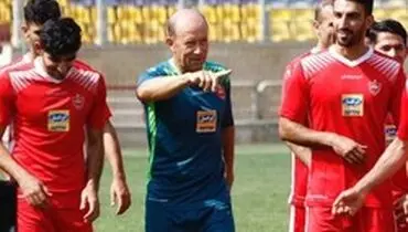 ناراحتی گابریل کالدرون از بازیکنان پرسپولیس