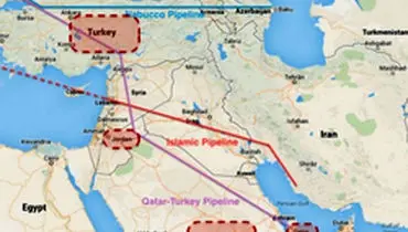 آیا نفت و گاز ایران از طریق عراق و سوریه به اروپا می‌رسد؟