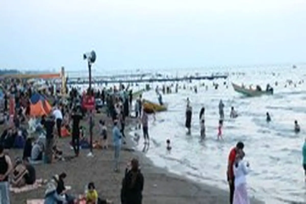 شنا تا پنج‌شنبه در دریای مازندران توصیه نمی‌شود