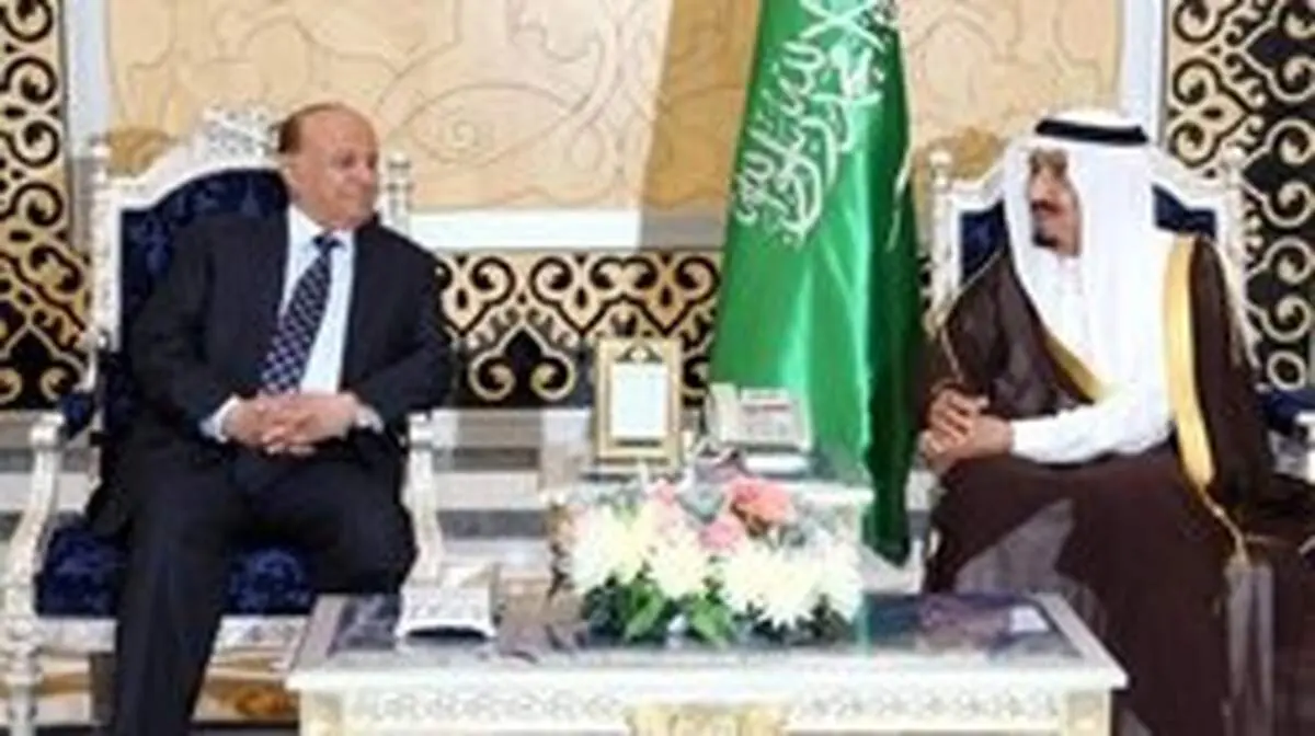 منصور هادی به دربار پادشاهی سعودی رفت