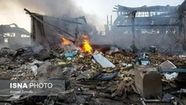 کاروانسرای میدان کهنه قم طعمه حریق شد