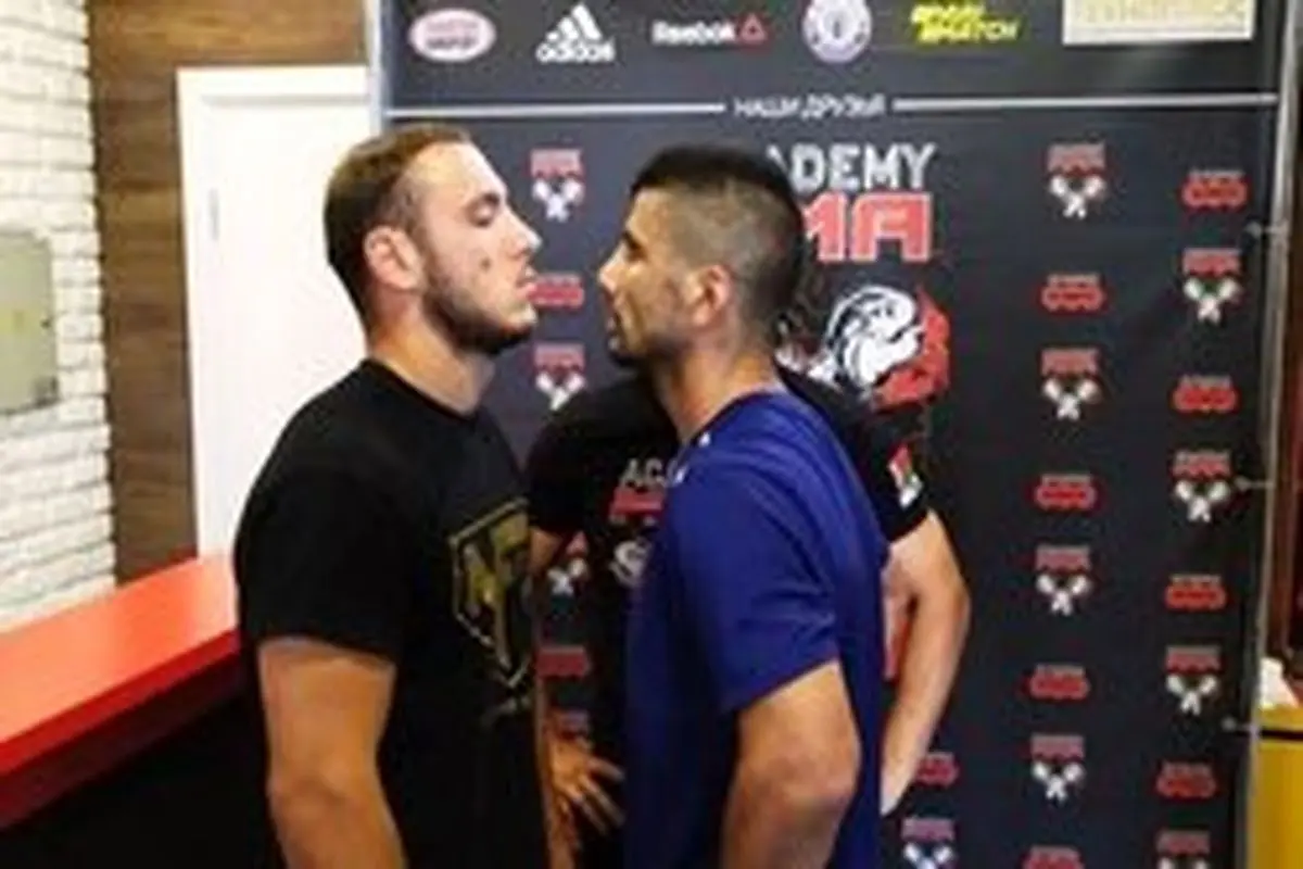 مبارزه کاپیتان سابق تیم ملی کاراته برابر حریف بلاروس در MMA