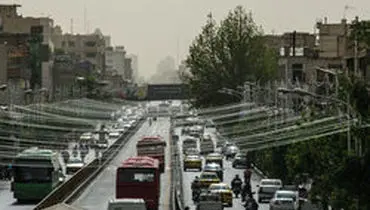 افزایش موقتی غلظت ازن در هوای تهران