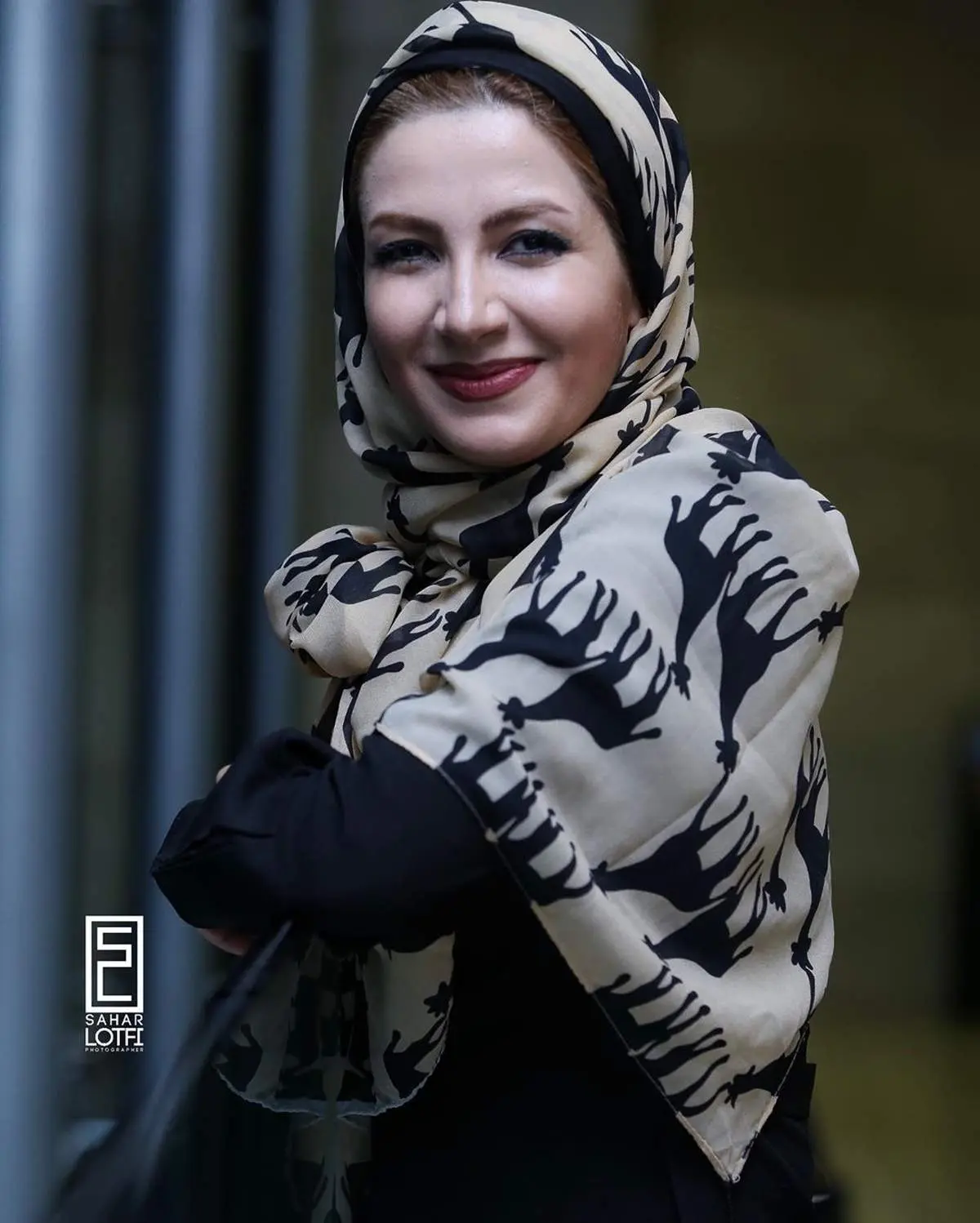 ملیکا زارعی خارج از نقش خاله شادونه