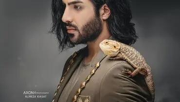 خواننده ماکان بند با حیوان جدیدش!