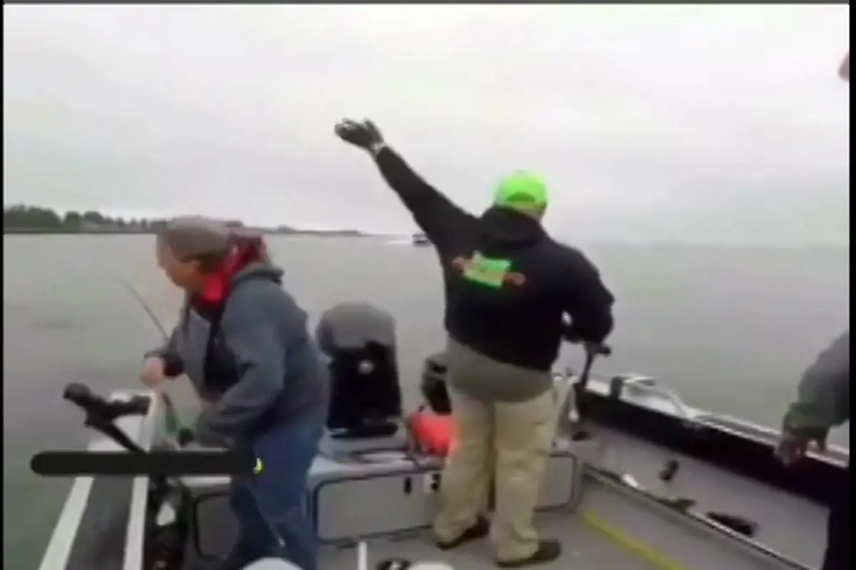 ویدیو/لحظه وحشتناک برخورد دو قایق