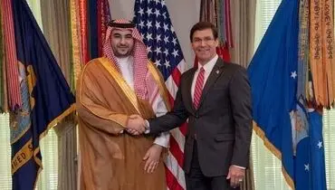 وزیر دفاع آمریکا و برادر بن سلمان با هم دیدار کردند