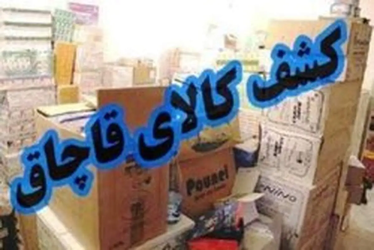کشف دپو ۲ هزار و ۵۰۰ میلیاردی کالای قاچاق در پایتخت