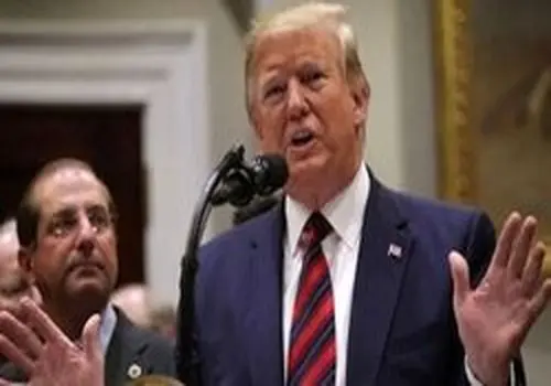 تصویر ترامپ روی بدنه موشک هوافضای سپاه