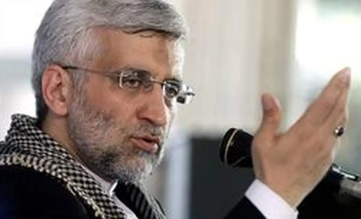 جلیلی:پاسخ فشار ترامپ و ژستهای کوچک مکرون، باور بزرگ ملت ایران است
