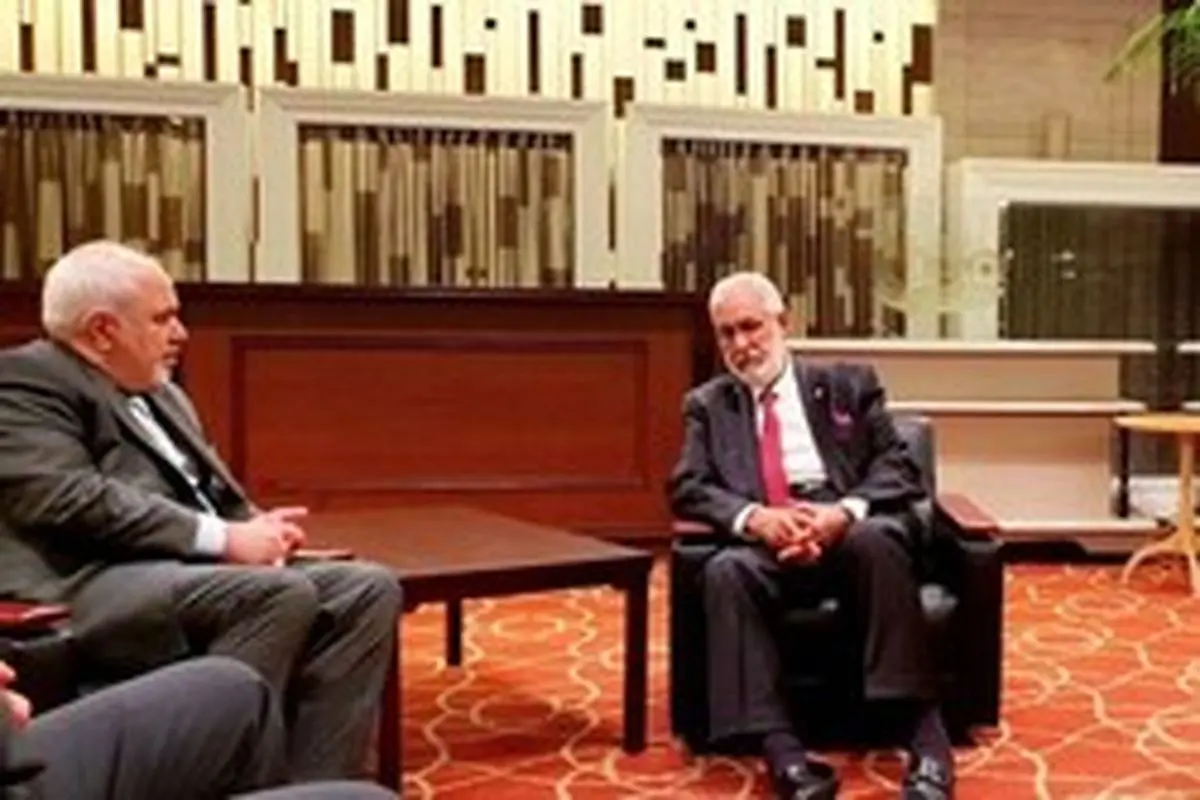 وزیر امور خارجه لیبی با ظریف دیدار کرد