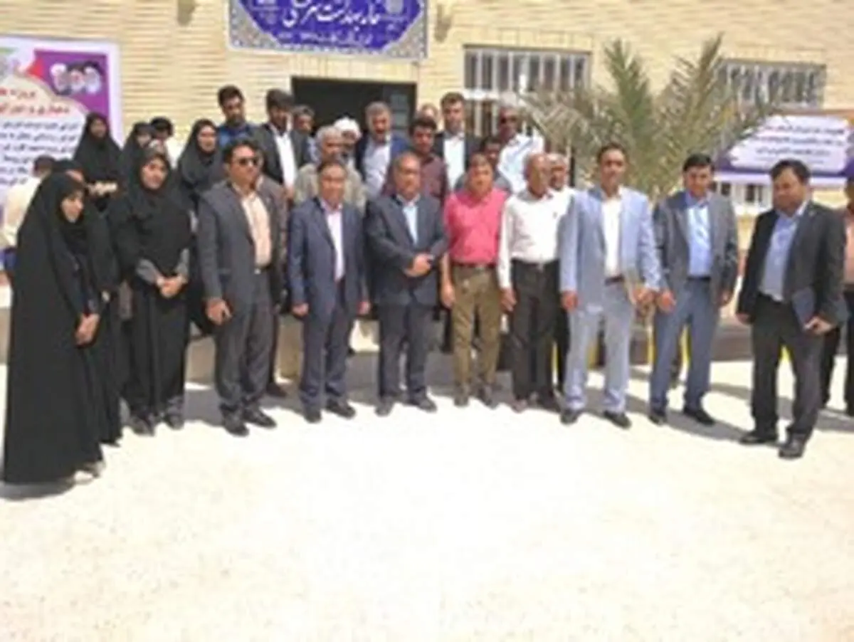 بهره برداری از خانه بهداشت بانک تجارت در روستای سرخنگی شمیل