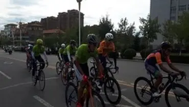 سومی گنج‌خانلو در تور دوچرخه‌سواری چین