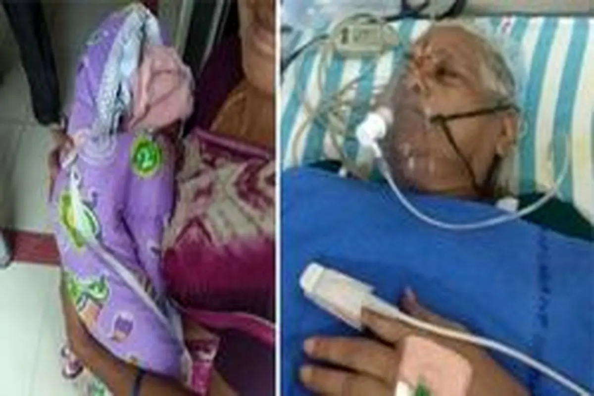 زن ۷۳ ساله هندی دوقلو زایید
