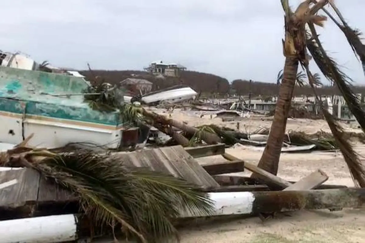 عکس/افزایش شمار تلفات طوفان دوریان در باهاما