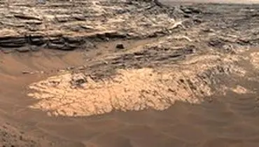تصاویر حیرت‌انگیز ناسا از سقوط بهمن در مریخ