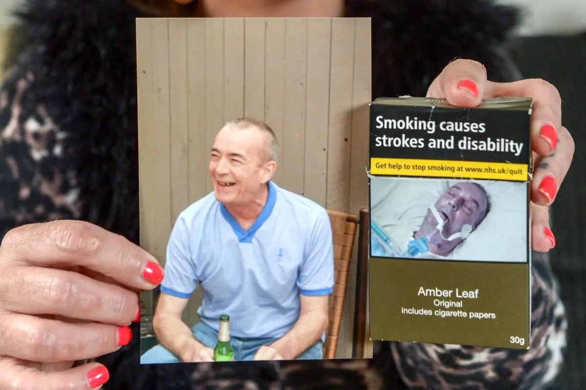 رسوایی به خاطر عکس پاکت‌های سیگار / مرد سرطانی شکایت کرد + عکس