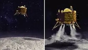کاوشگر هندی روی کره ماه پیدا شد