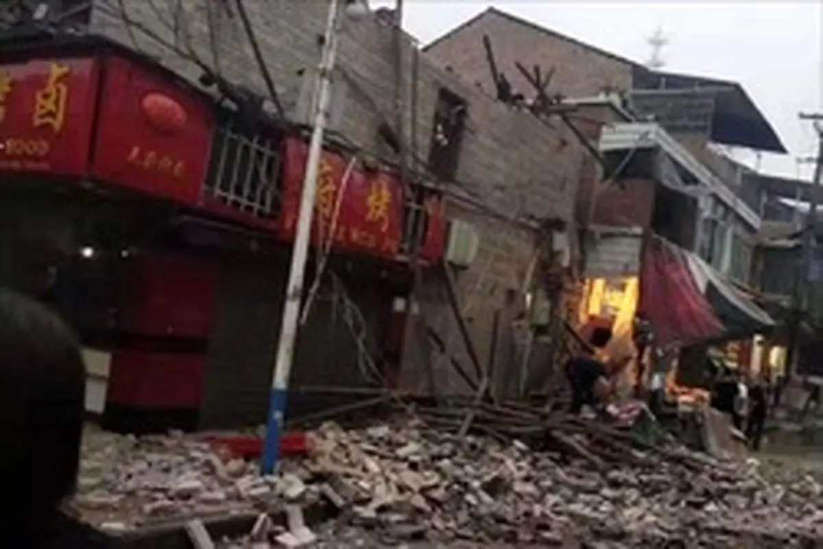 ۶۳ مصدوم در زلزله سیچوآن چین