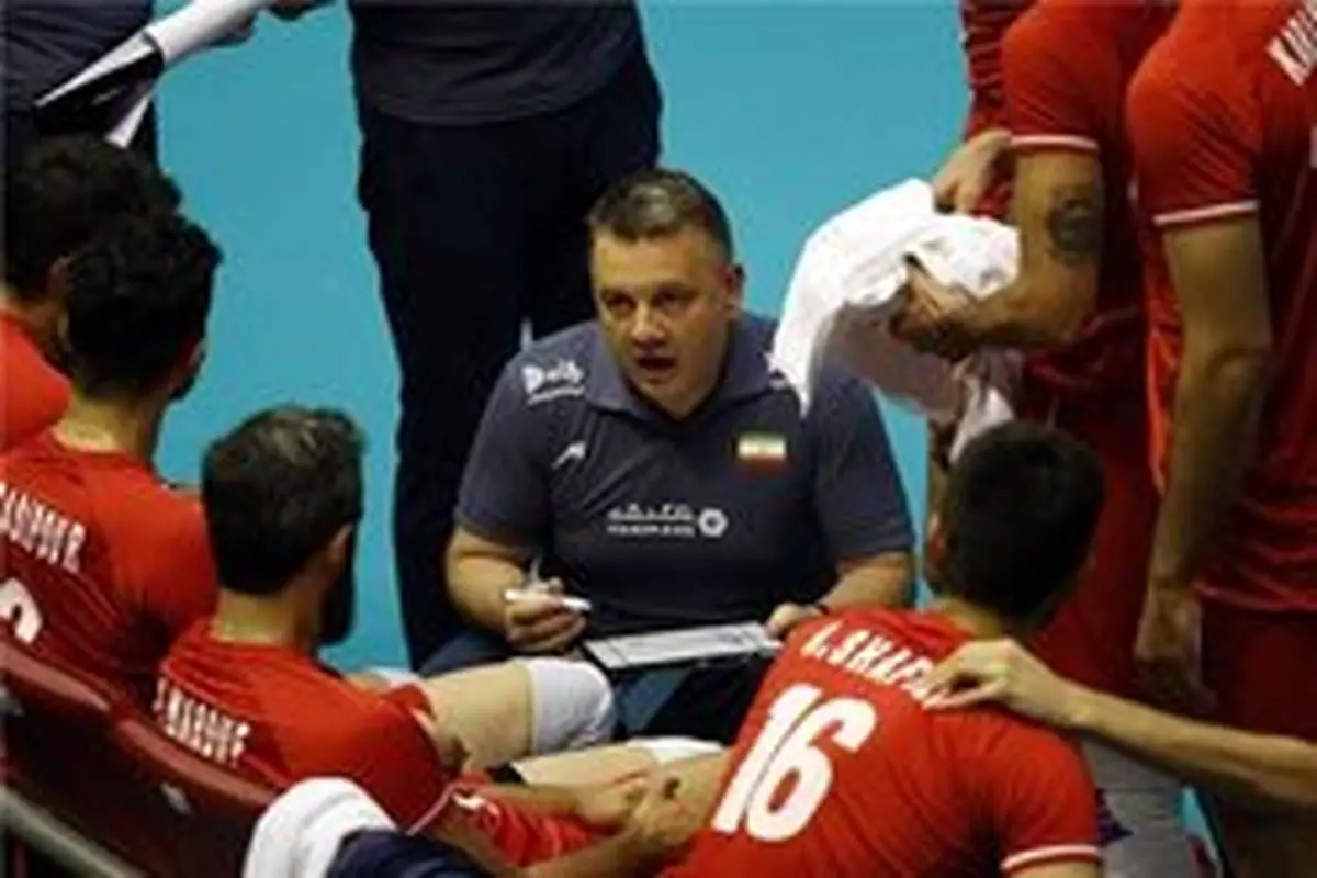 عذرخواهی سرمربی تیم ملی والیبال ایران از مردم