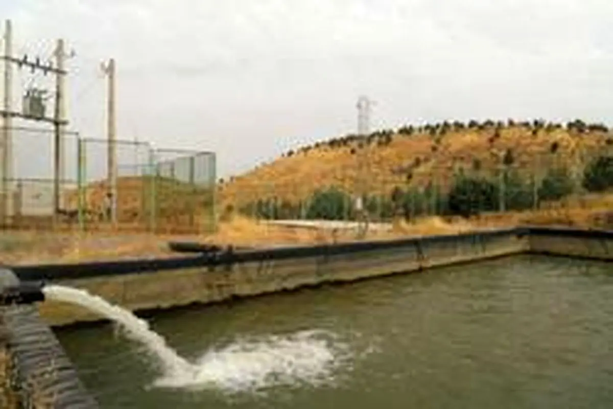 25 هزار متر لوله گذاری برای انتقال آب خام در پارک جنگلی سرخه حصار