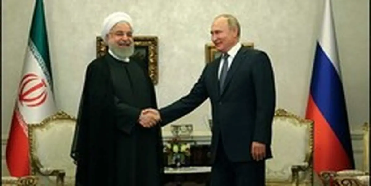 روسای جمهوری ایران و روسیه دیدار کردند
