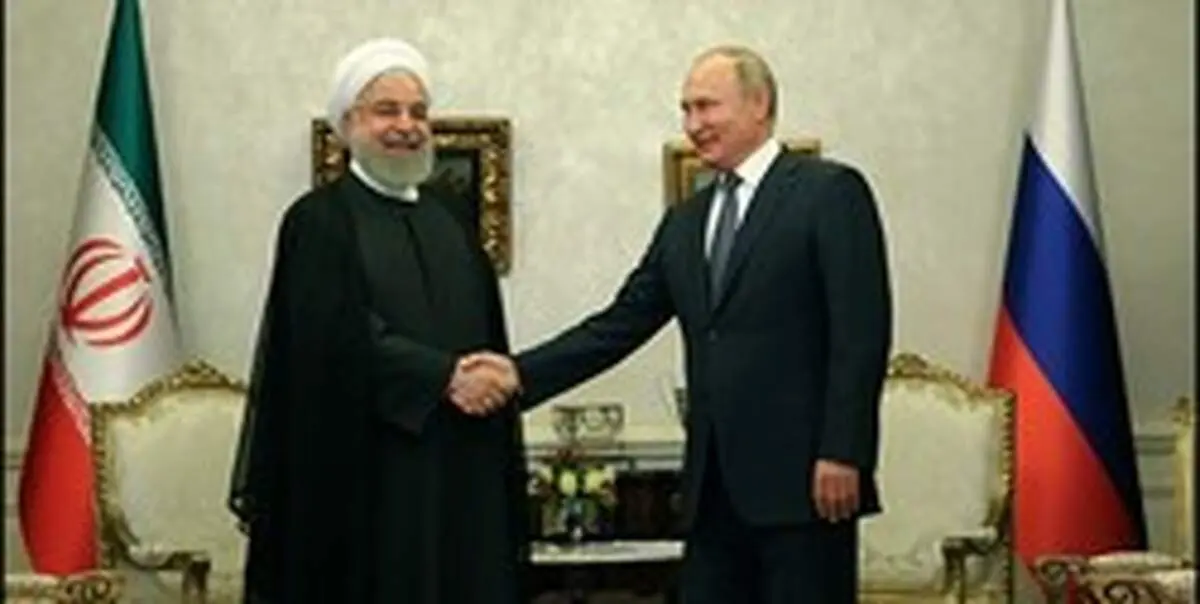 روسای جمهوری ایران و روسیه دیدار کردند