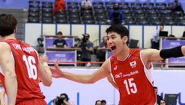 کره جنوبی حریف ایران در نیمه نهایی قهرمانی والیبال آسیا