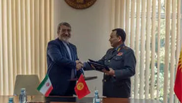 موافقت‌نامه همکاری انتظامی و امنیتی ایران و قرقیزستان امضا شد