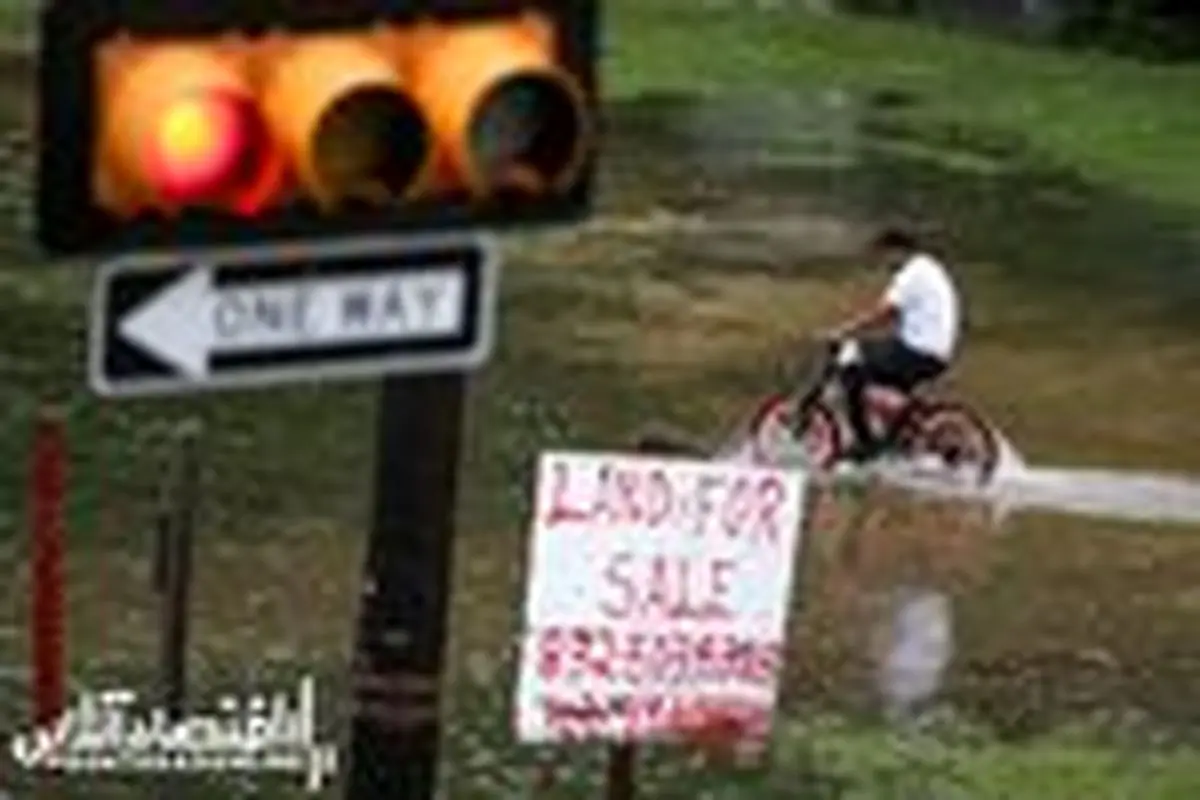 تگزاس در باران سیل آسای طوفان ئیملدا غرق شد