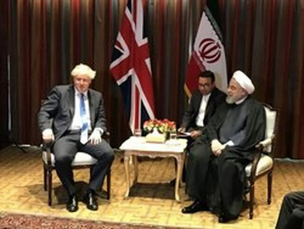 روحانی به جانسون: از صدور بیانیه بیاساس شما متاسفیم