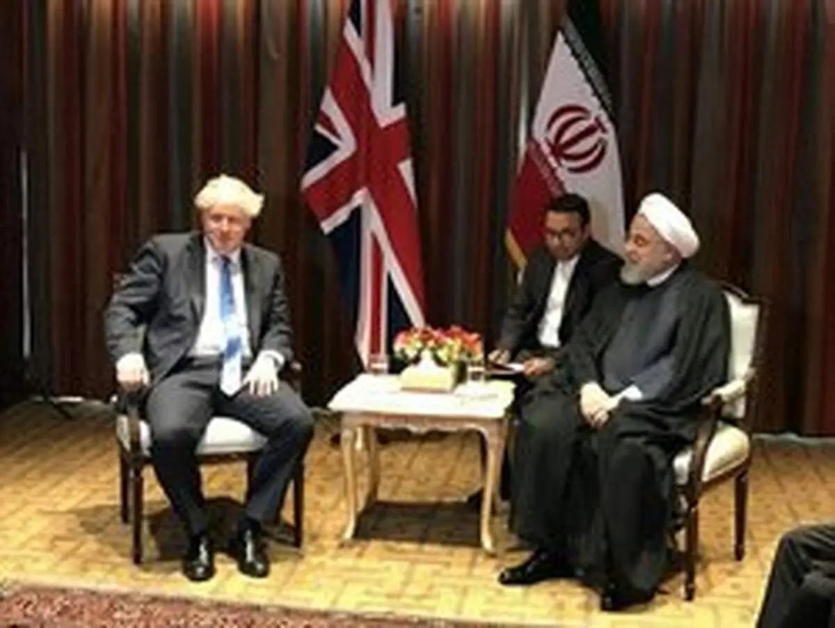 روحانی به جانسون: از صدور بیانیه بی‌اساس شما متاسفیم