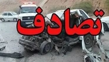 تصادف تریلر با پیکان در بزرگراه امام علی