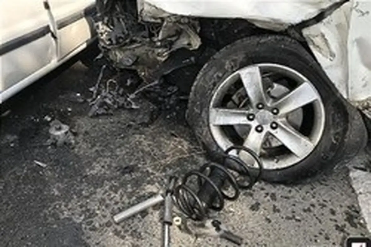 دو کشته و دو زخمی حاصل تصادف پژو ۲۰۶ در خیابان رسالت