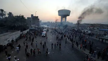 انفجار در یک منطقه دیپلماتیک بغداد