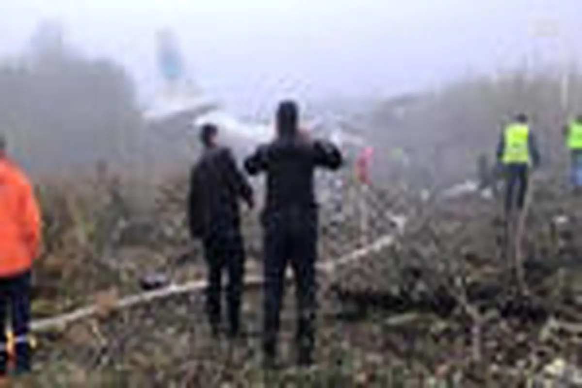 فرود مرگبار هواپیمای آنتونوف در اوکراین