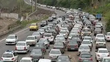 ترافیک سنگین در راه‌های هراز و کندوان