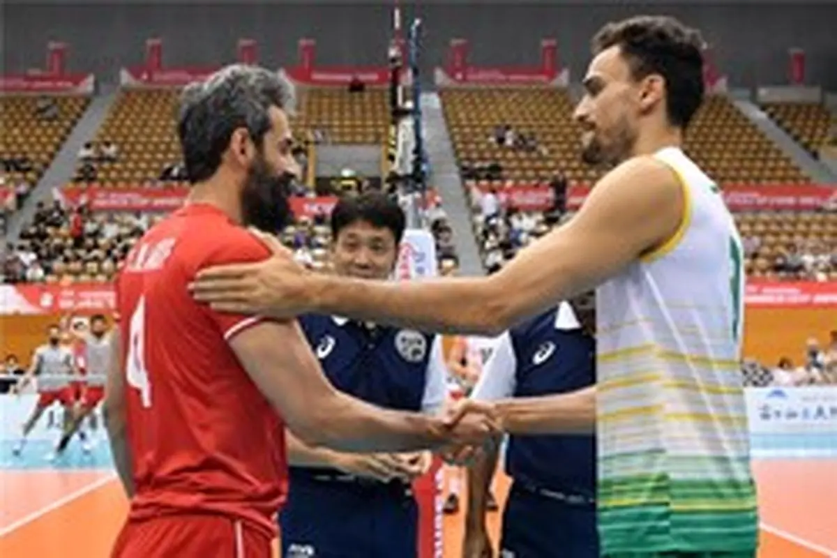 ایران سه - استرالیا یک/دومین پیروزی والیبال ایران در جام جهانی