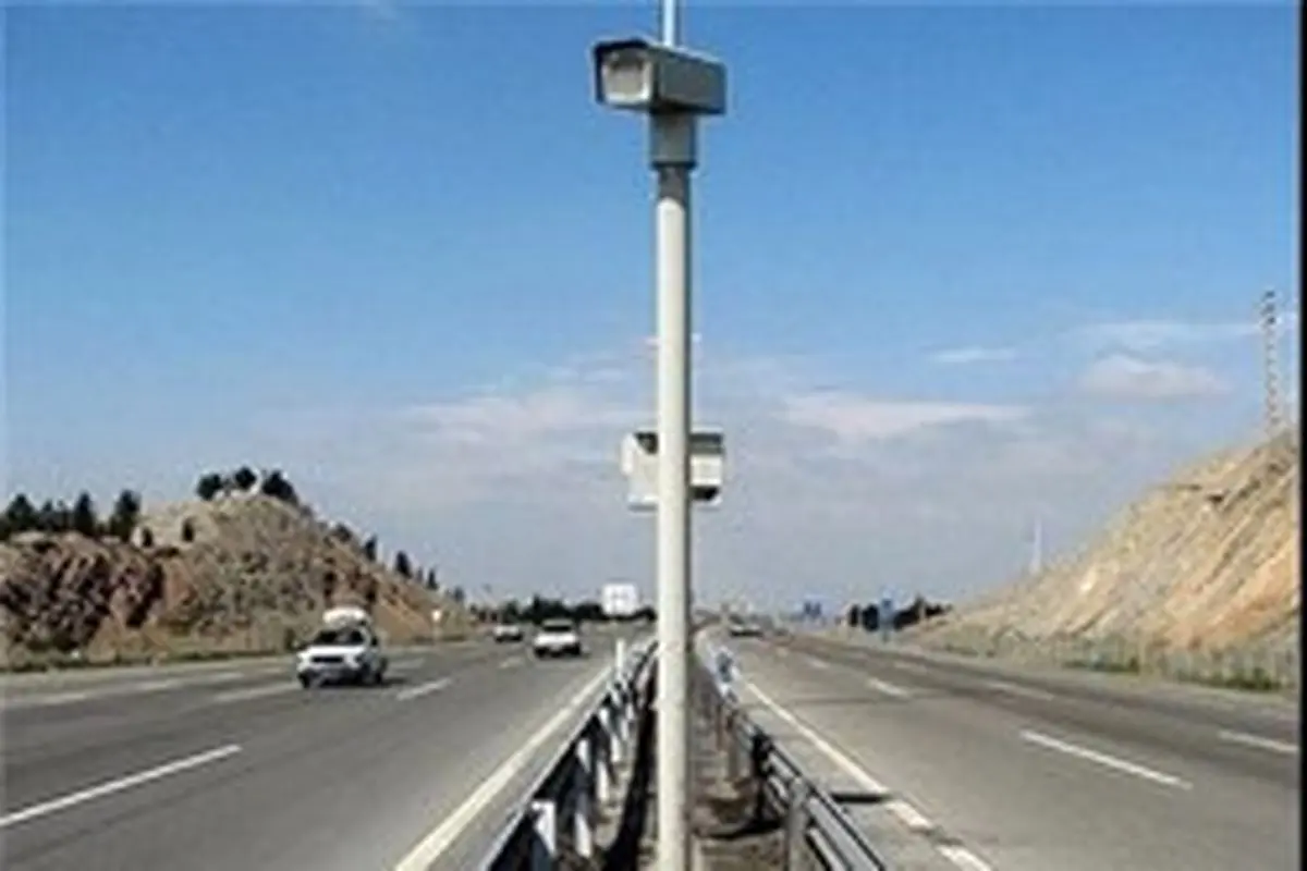 نصب دوربین ثبت تخلف در آزادراه همدان-کربلا