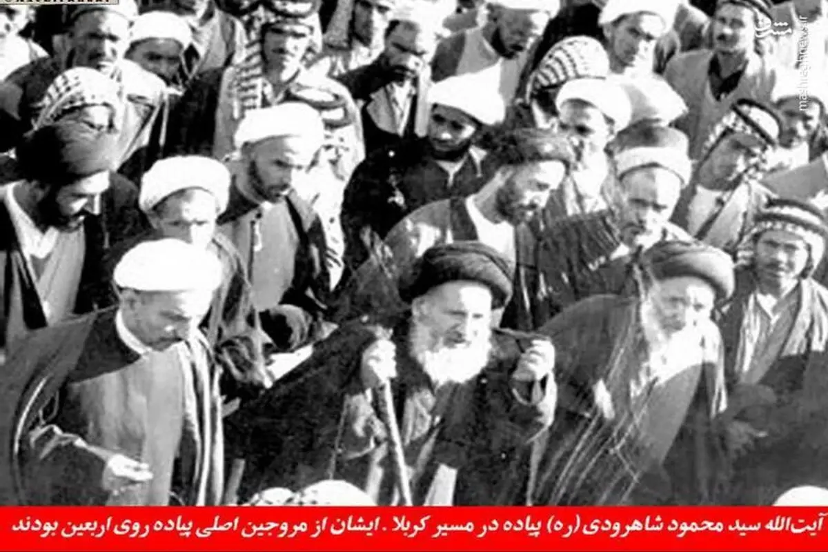 راهپیمایی اربعین علماء در ۵۰ سال پیش +عکس
