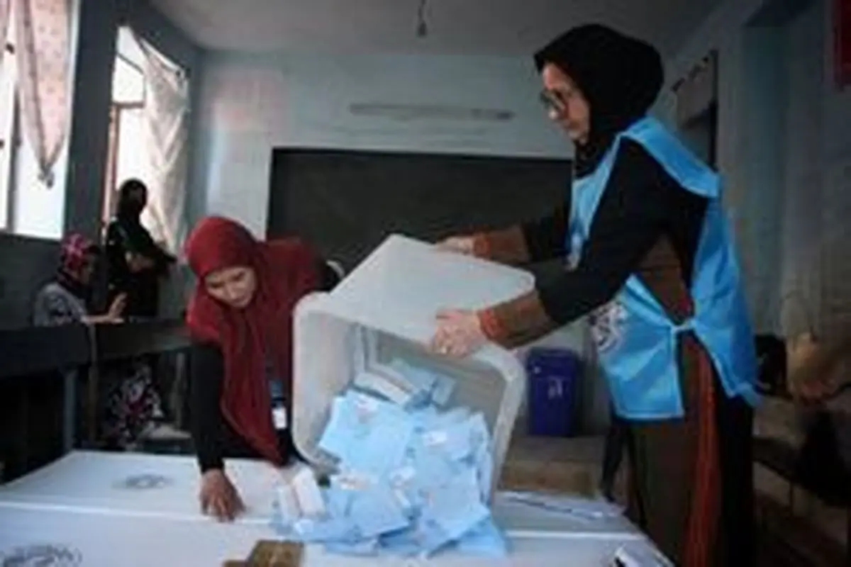 بیش از دو میلیون تن در انتخابات افغانستان شرکت کردند