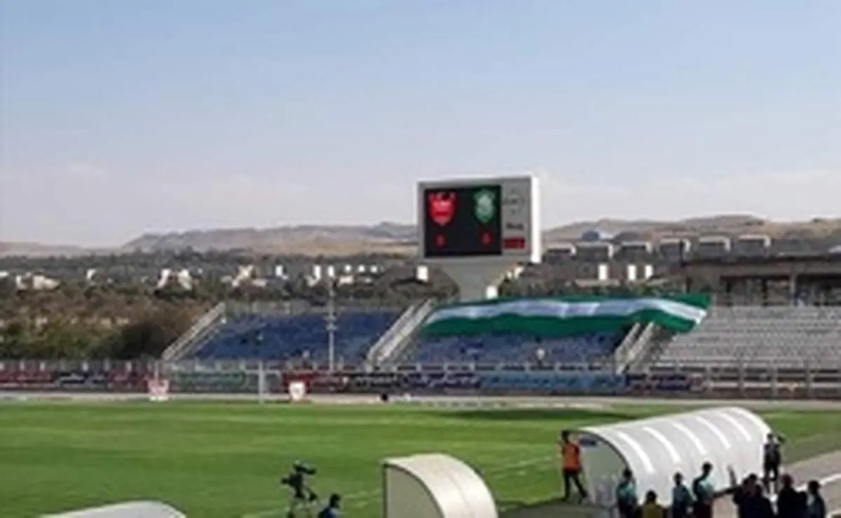 شعار تماشاگران ماشینسازی علیه بیرانوند