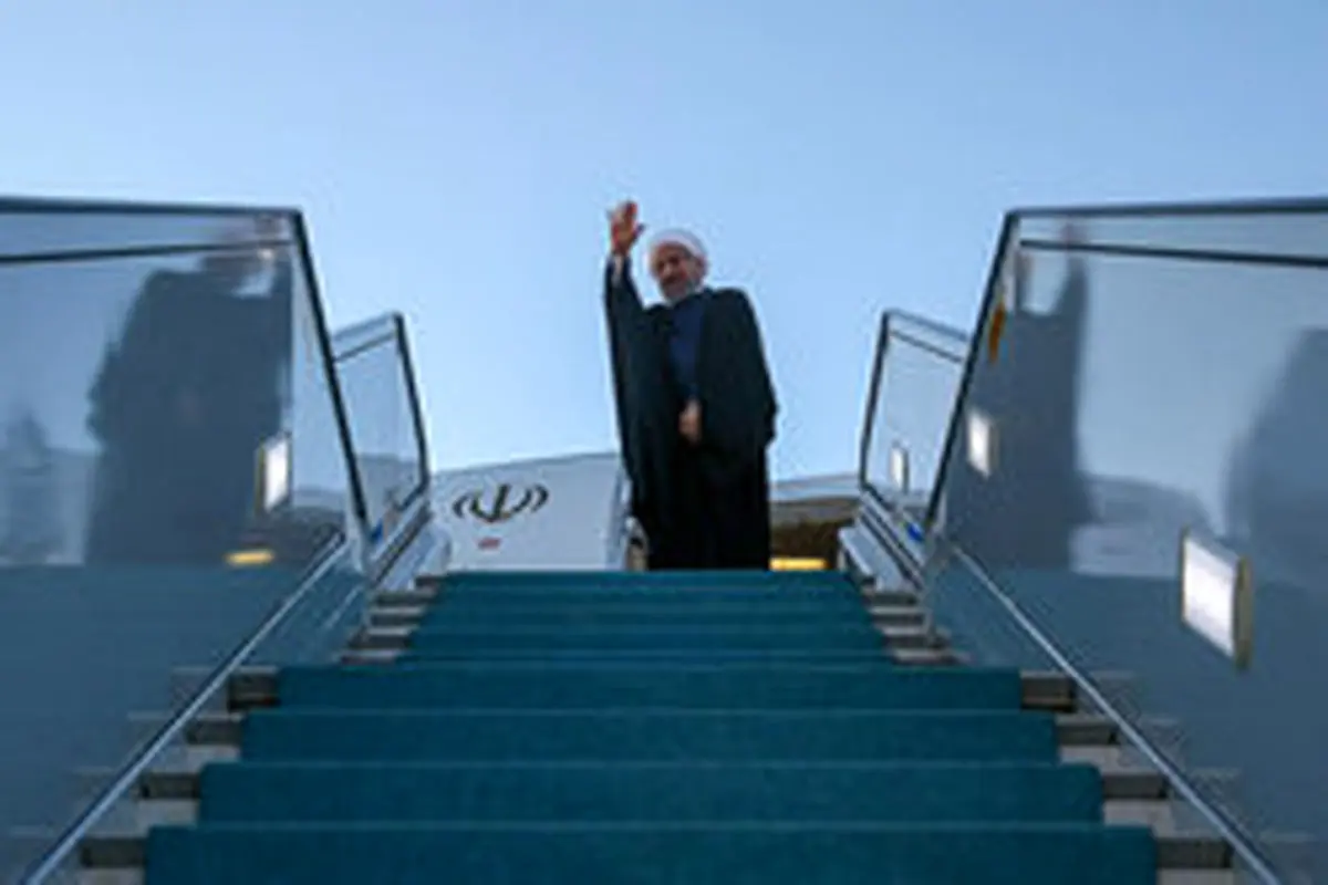 رئیس جمهور ایران را به مقصد ارمنستان ترک کرد