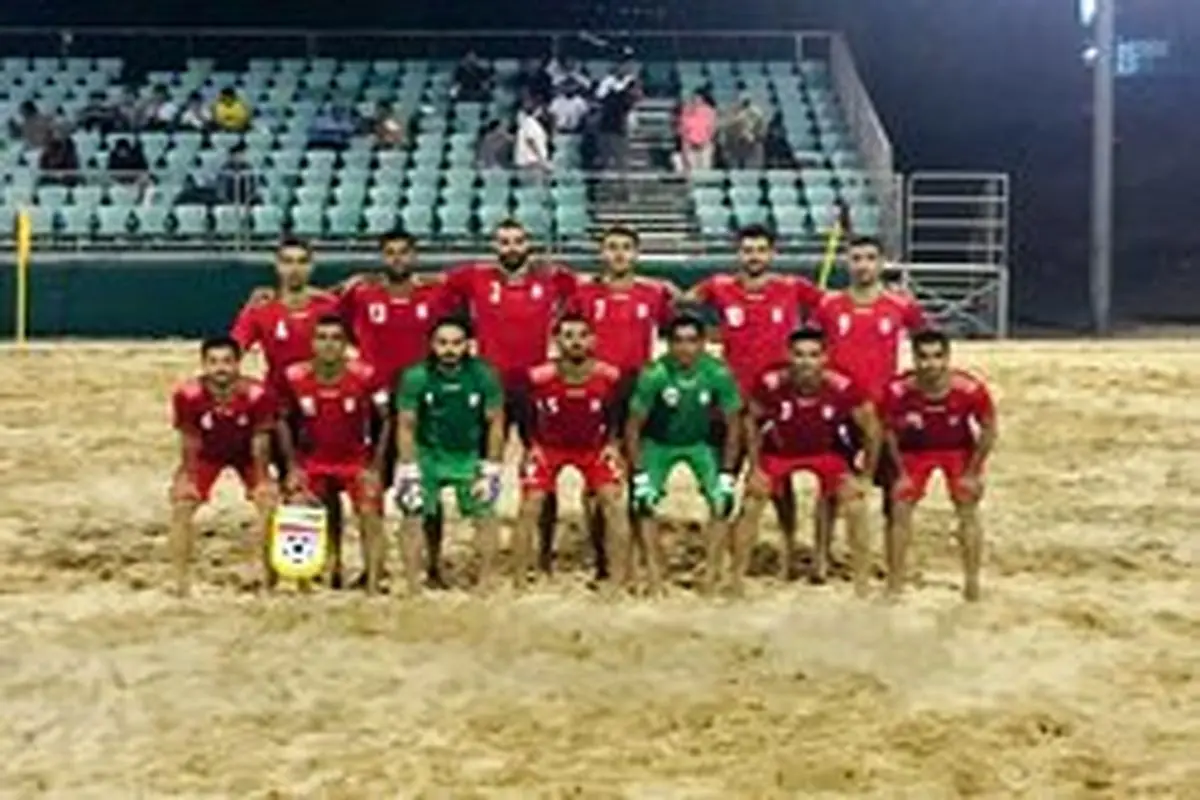 پیروزی تیم فوتبال ساحلی ایران مقابل عمان