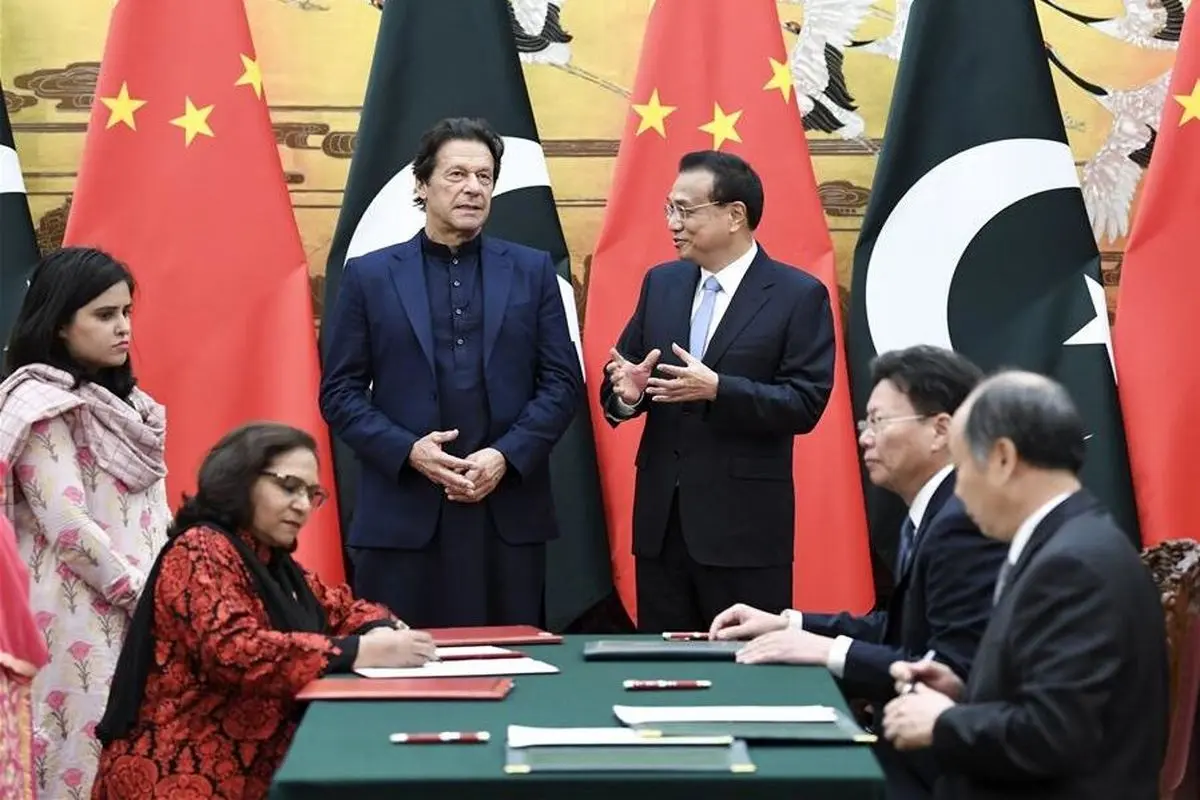 چین و پاکستان چند توافق نامه همکاری امضا کردند