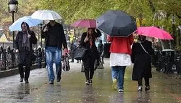 هوای تهران از یکشنبه بارانی می‌شود