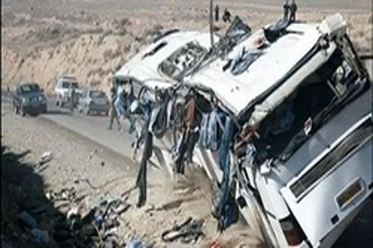 تصادف اتوبوس ایرانی در عراق با ۸ کشته