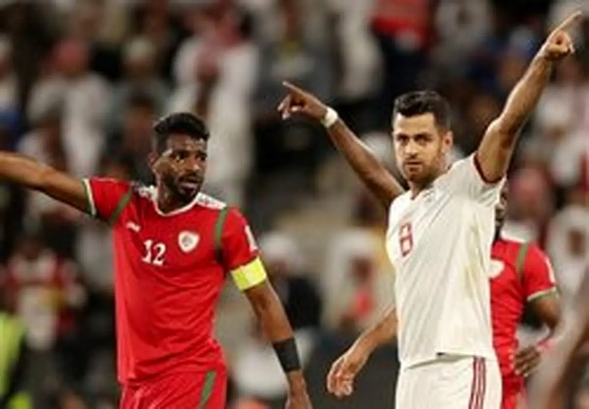 حرکت عجیب مدافع تیم ملی +عکس