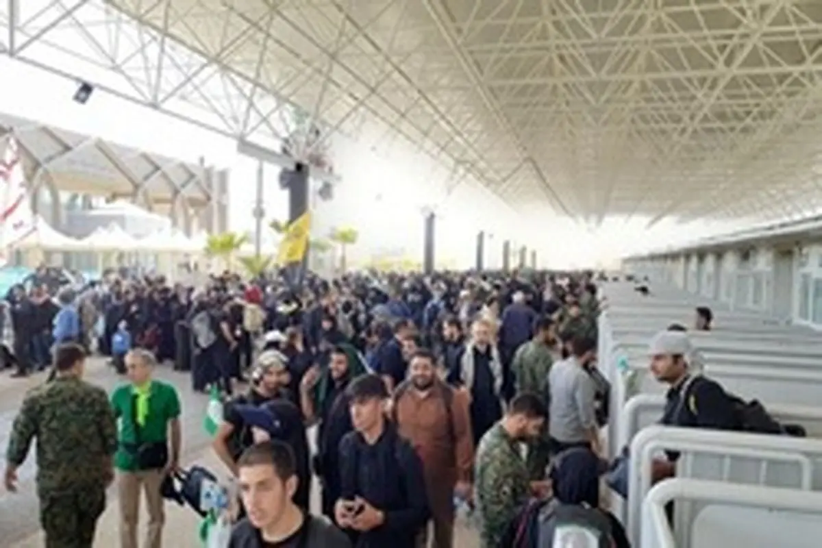 ترافیک در محورهای مرزی/ازدحام جمعیت در مرزها